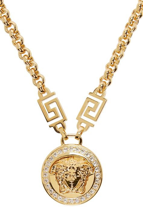 versace gold medusa aspis|Medusa '95 Pendant Necklace Gold .